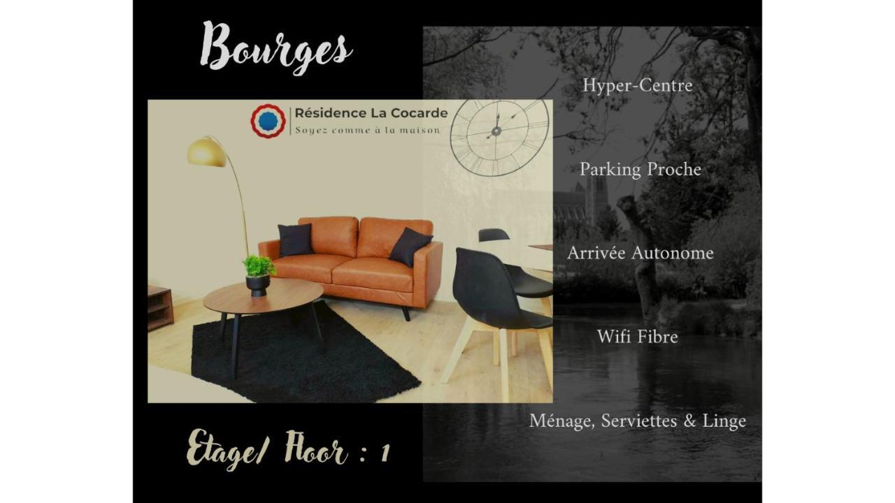 Residence La Cocarde, Suites Type Appartements Bourges Ngoại thất bức ảnh