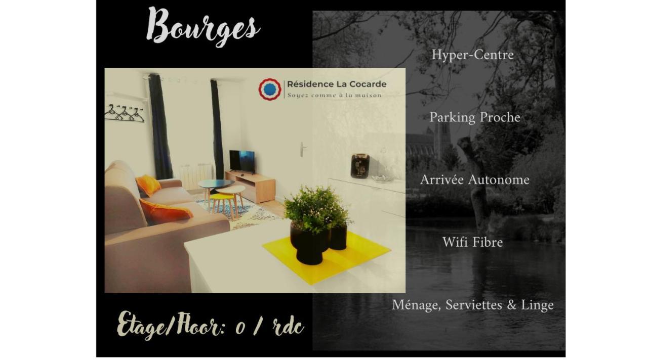 Residence La Cocarde, Suites Type Appartements Bourges Ngoại thất bức ảnh